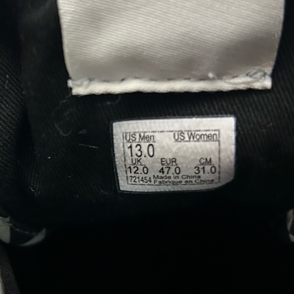 Sneakers Size 13 men’s vans off the wall checkered Like new-rare!Chunky hightop - Picture 5 of 6